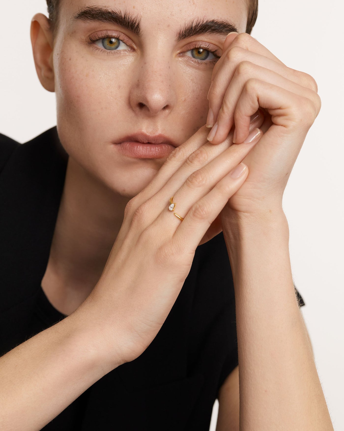 Twing Ring - 
  
    Sterling Silver / 18K Gold plating
  
