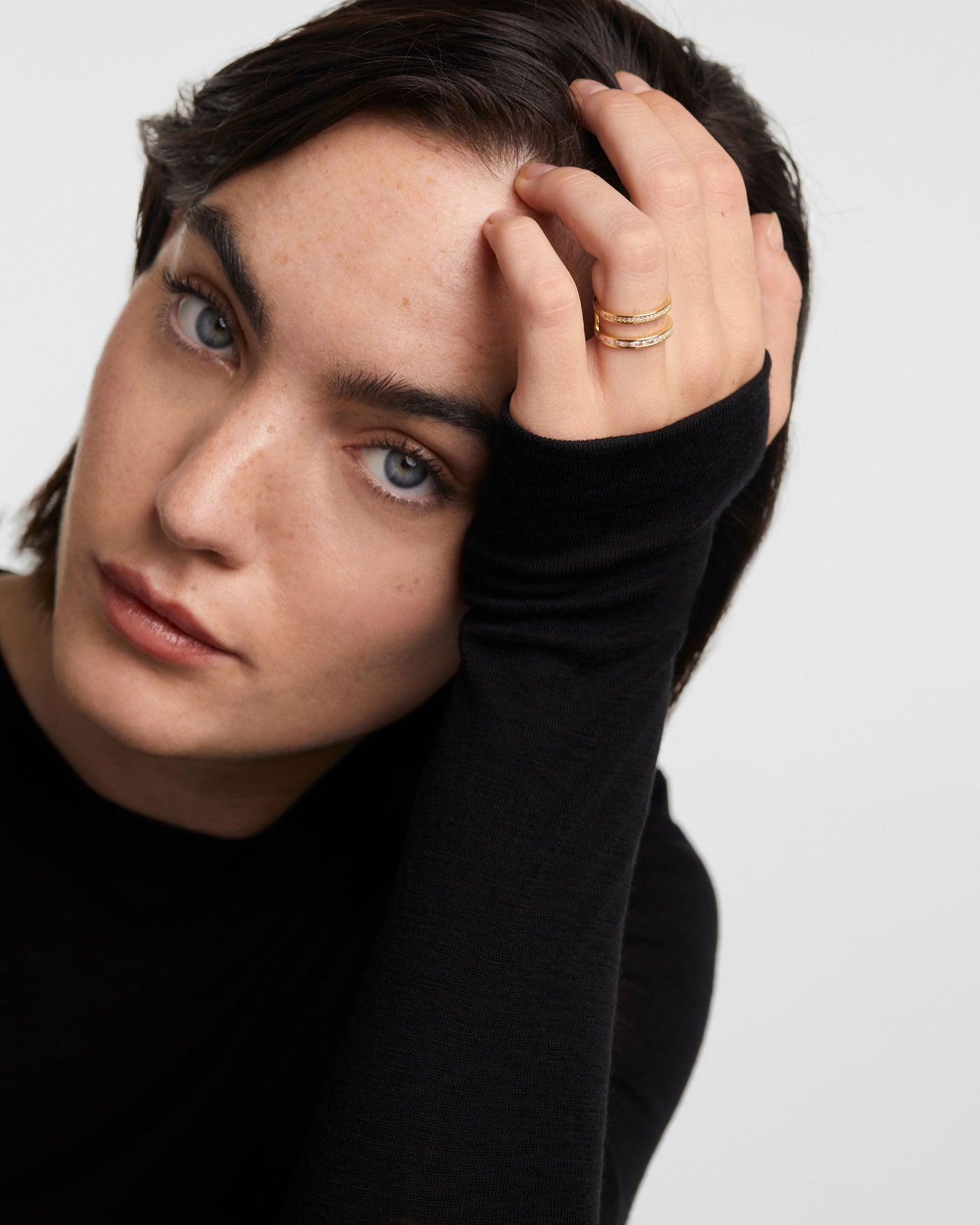 Bianca Ring - 
  
    Sterling Silber / 18K Goldplattierung
  
