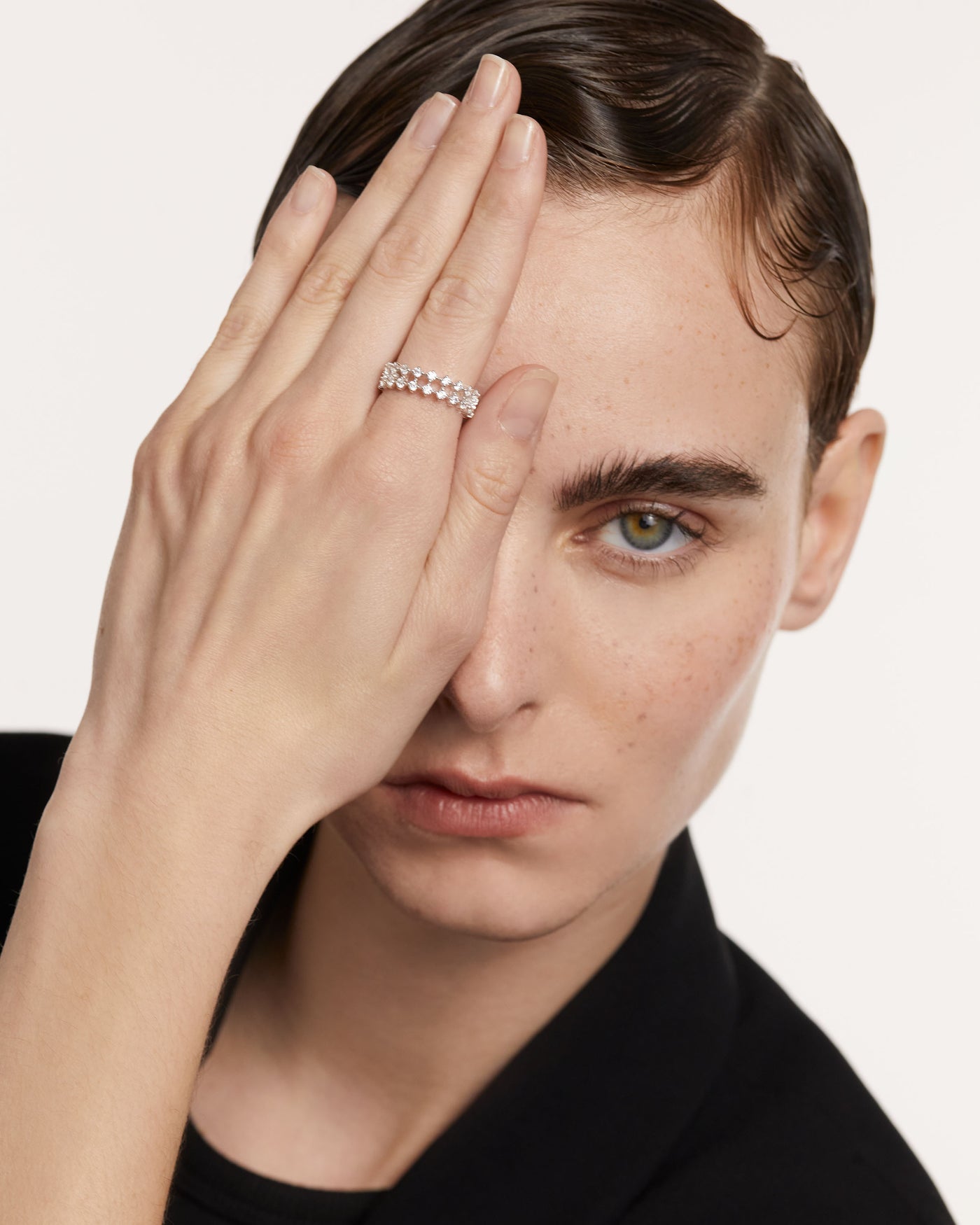 Bague en Argent Slim Dumbo - 
  
    Argent massif
  

