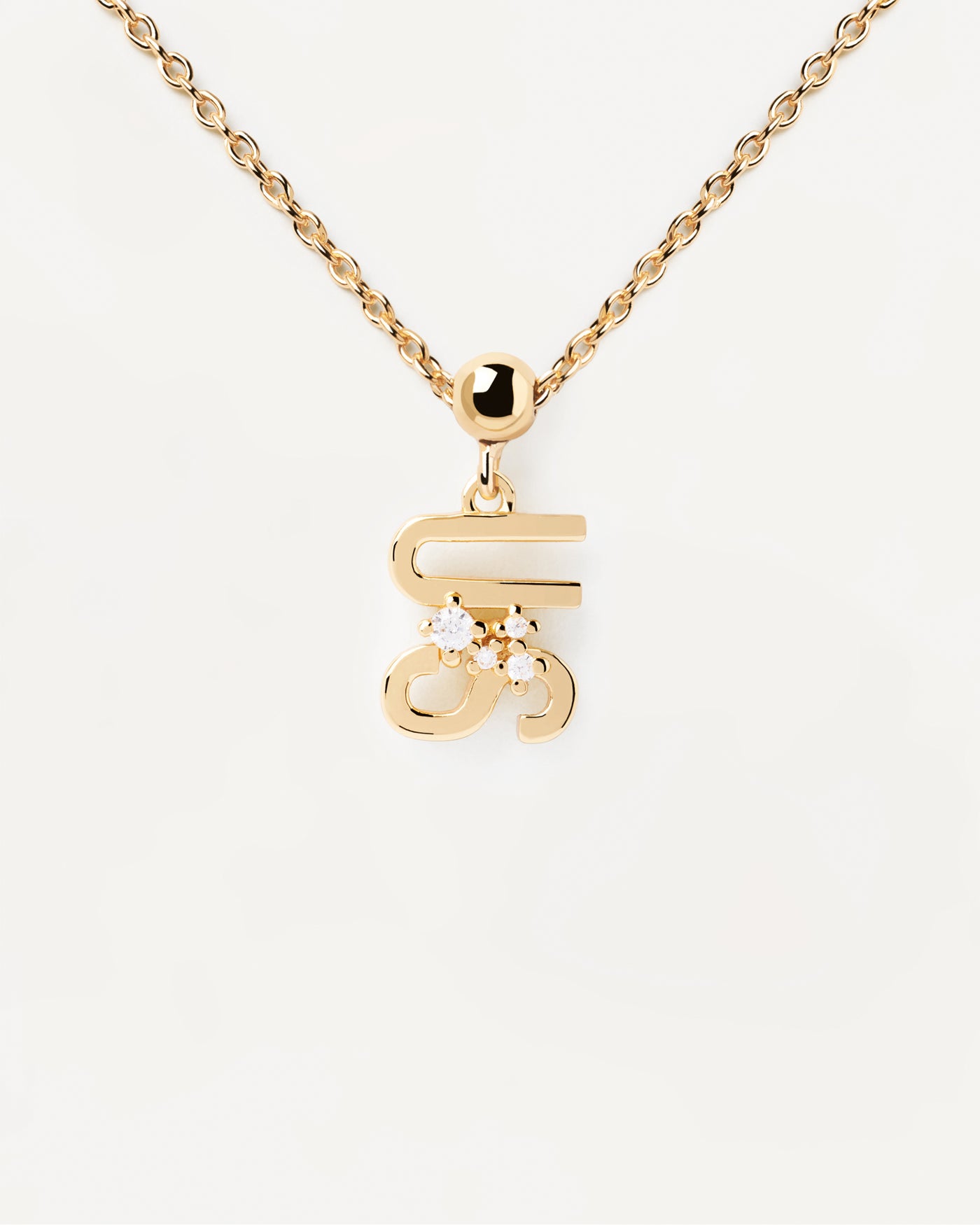Charm Us - 
  
    Argento sterling / Placcatura in Oro 18K
  
