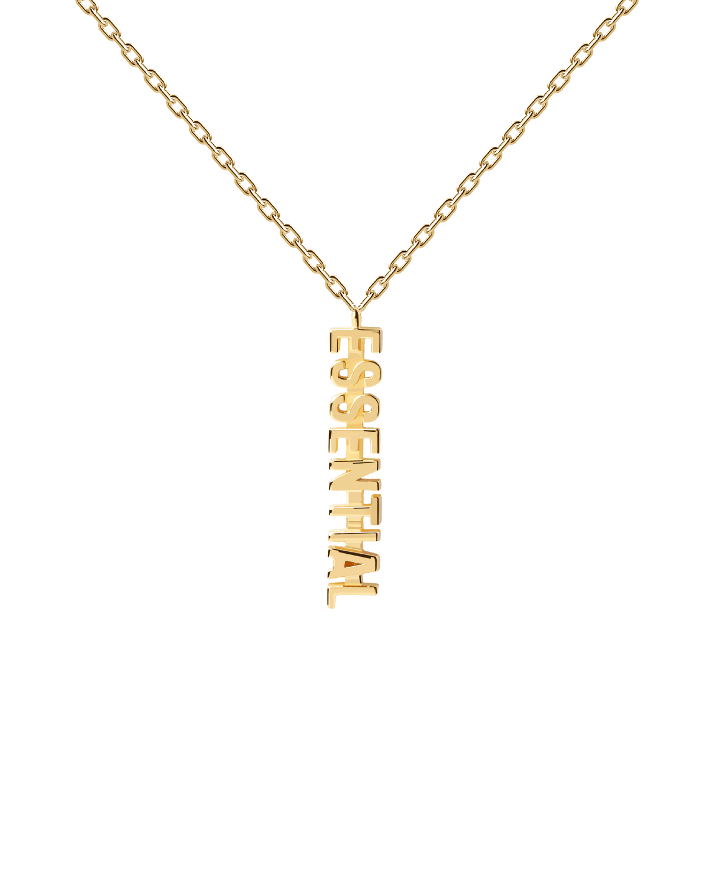 Collar Essential - 
  
    Plata de Ley / Baño de Oro 18K
  
