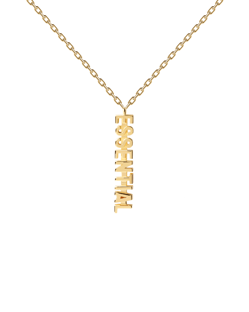 Essential Necklace - 
  
    Sterling Silver / 18K Gold plating
  
