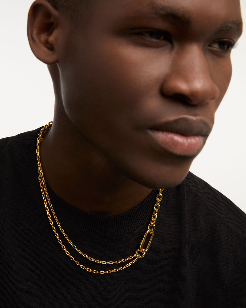 Vesta Chain Necklace - 
  
    Brass / 18K Gold plating
  
