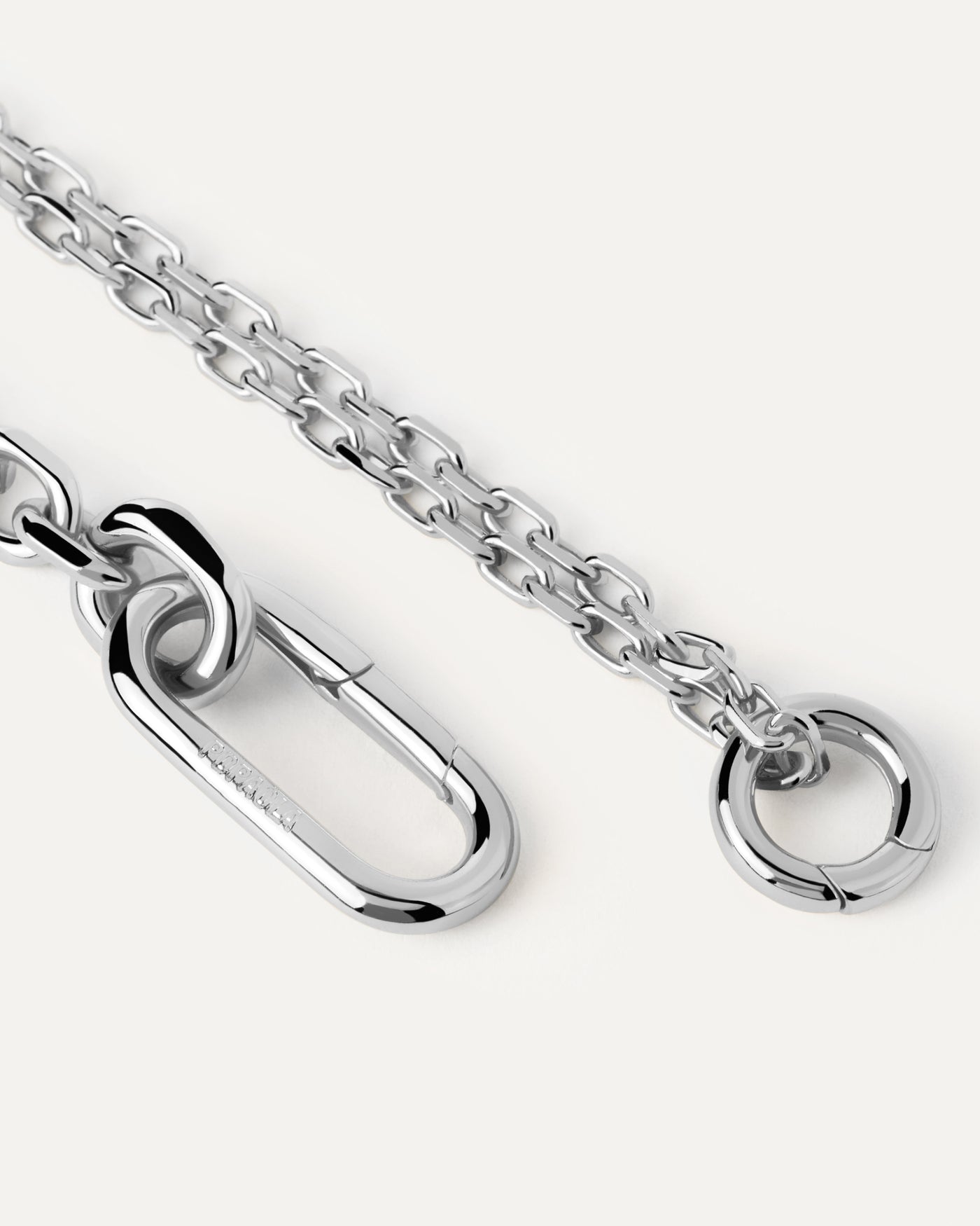 Vesta Silver Chain Necklace - 
  
    Brass / Rhodium silver plating
  
