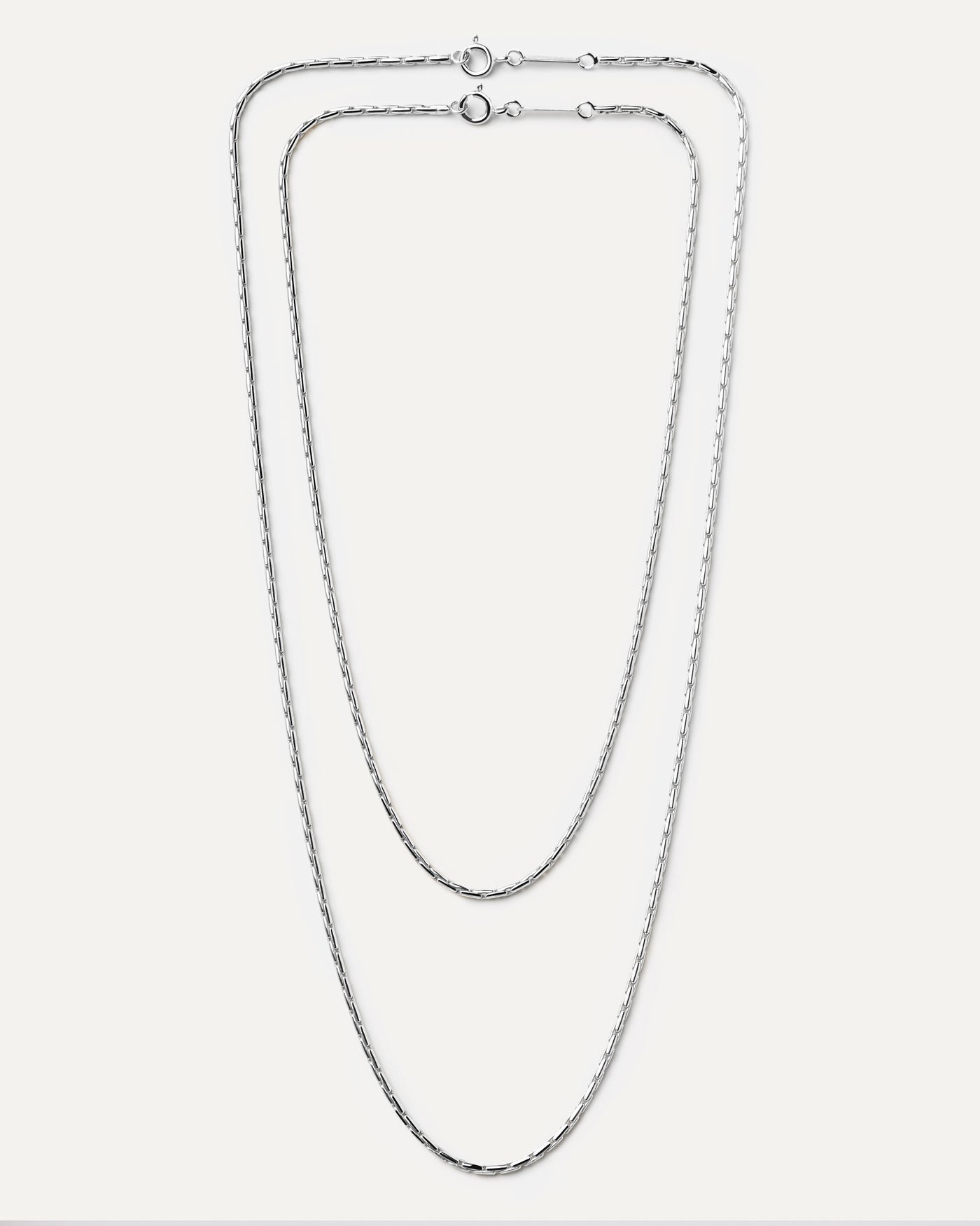 Gliederkette Boston Halskette - 
  
    Sterling Silber
  

