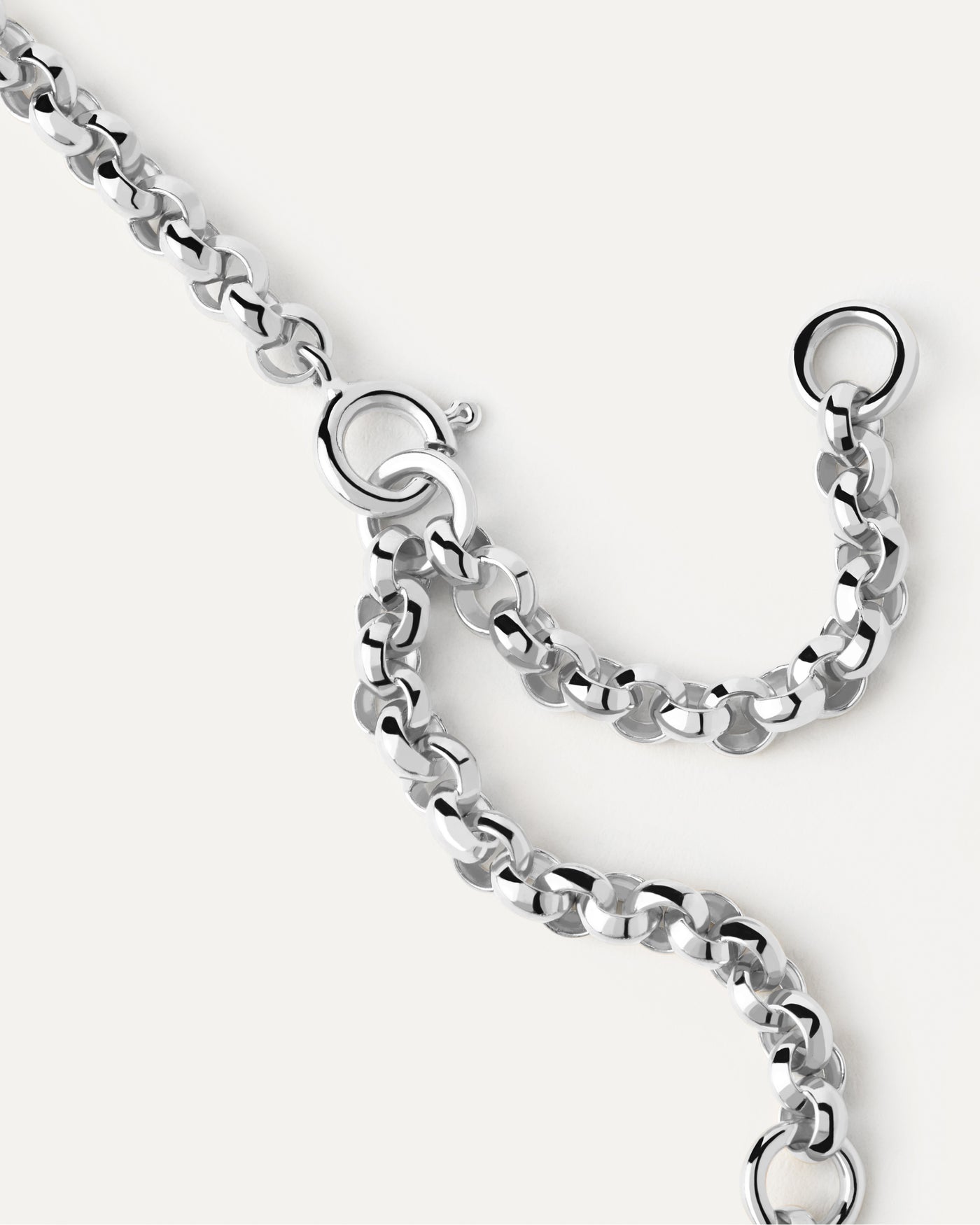 Collar Cadena de Plata Jazz - 
  
    Plata de Ley
  

