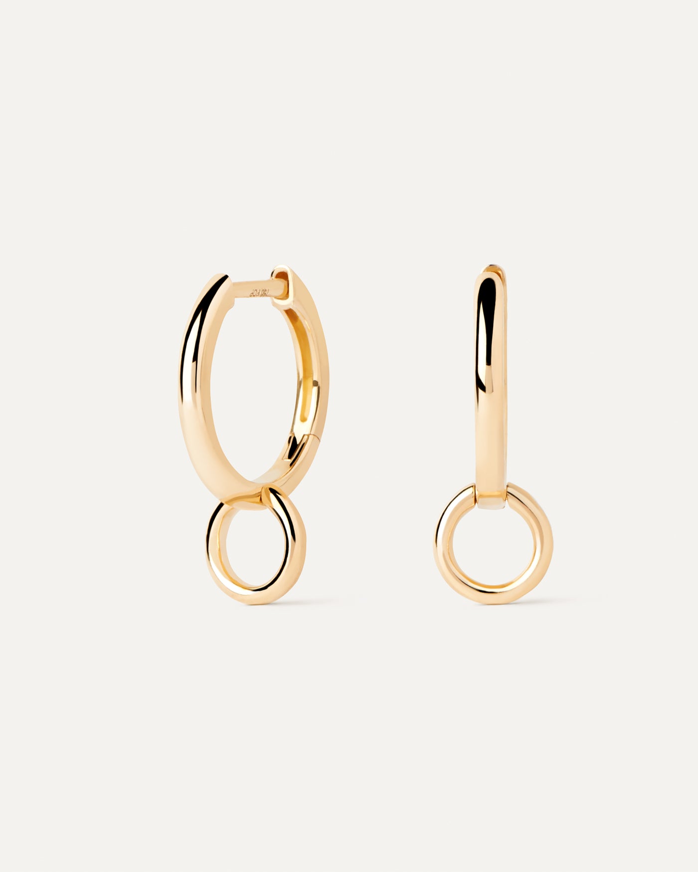 Aro individual de oro Circle - 
  
    Oro 18K
  
