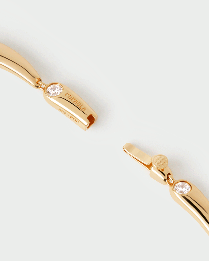 Bracciale Caramelle - 
  
    Argento sterling / Placcatura in Oro 18K
  
