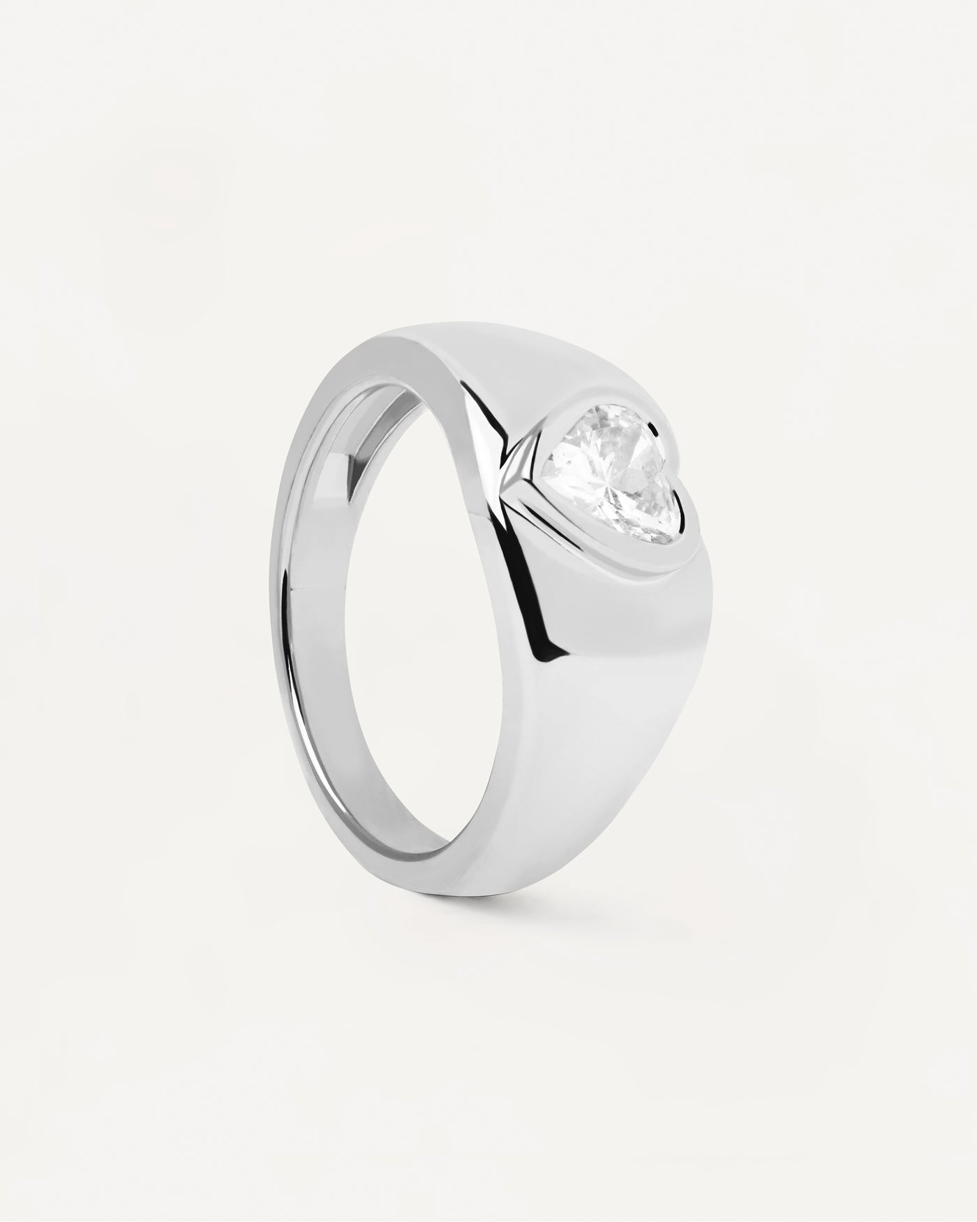 Bright Heart Silberring - 
  
    Sterling Silber
  
