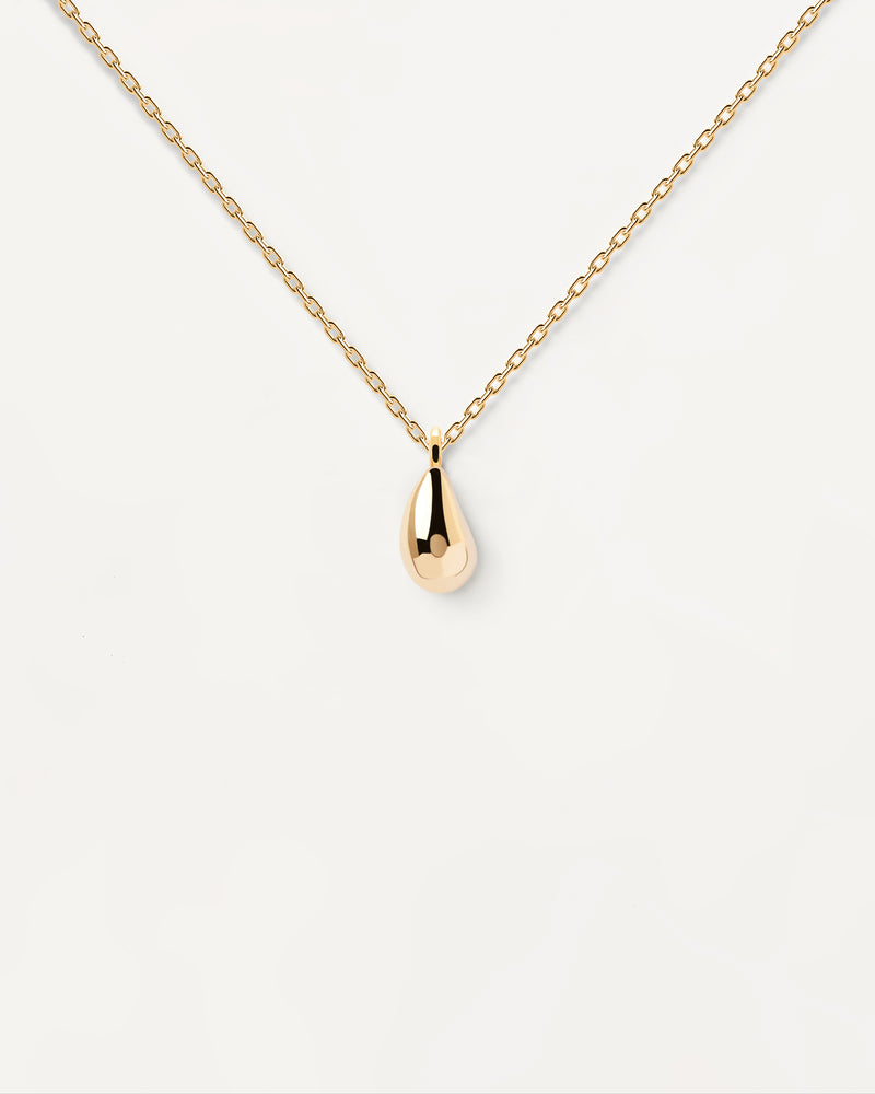 Drop Necklace - 
  
    Sterling Silver / 18K Gold plating
  
