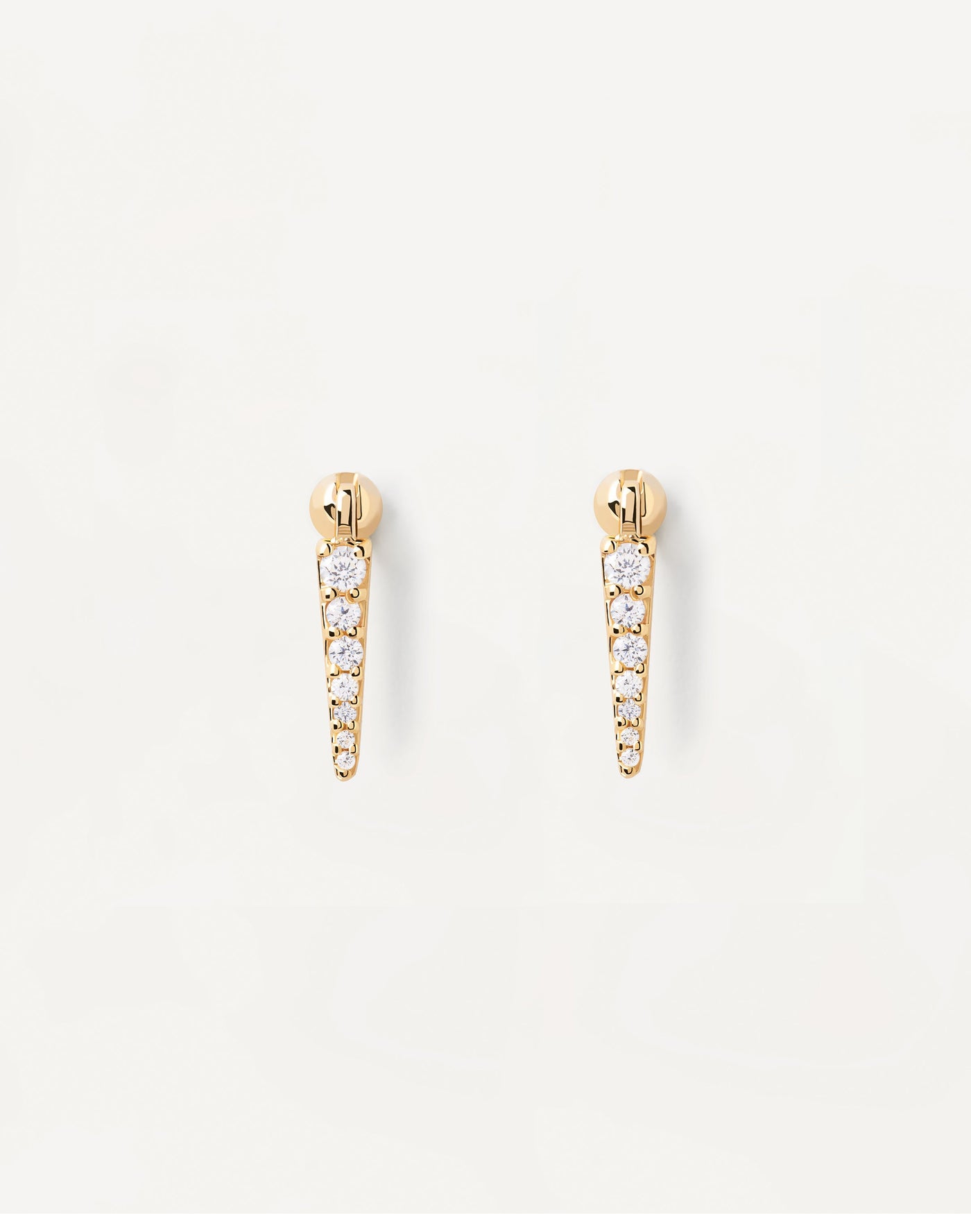 Vero Einzelner Ohrring - 
  
    Sterling Silber / 18K Goldplattierung
  
