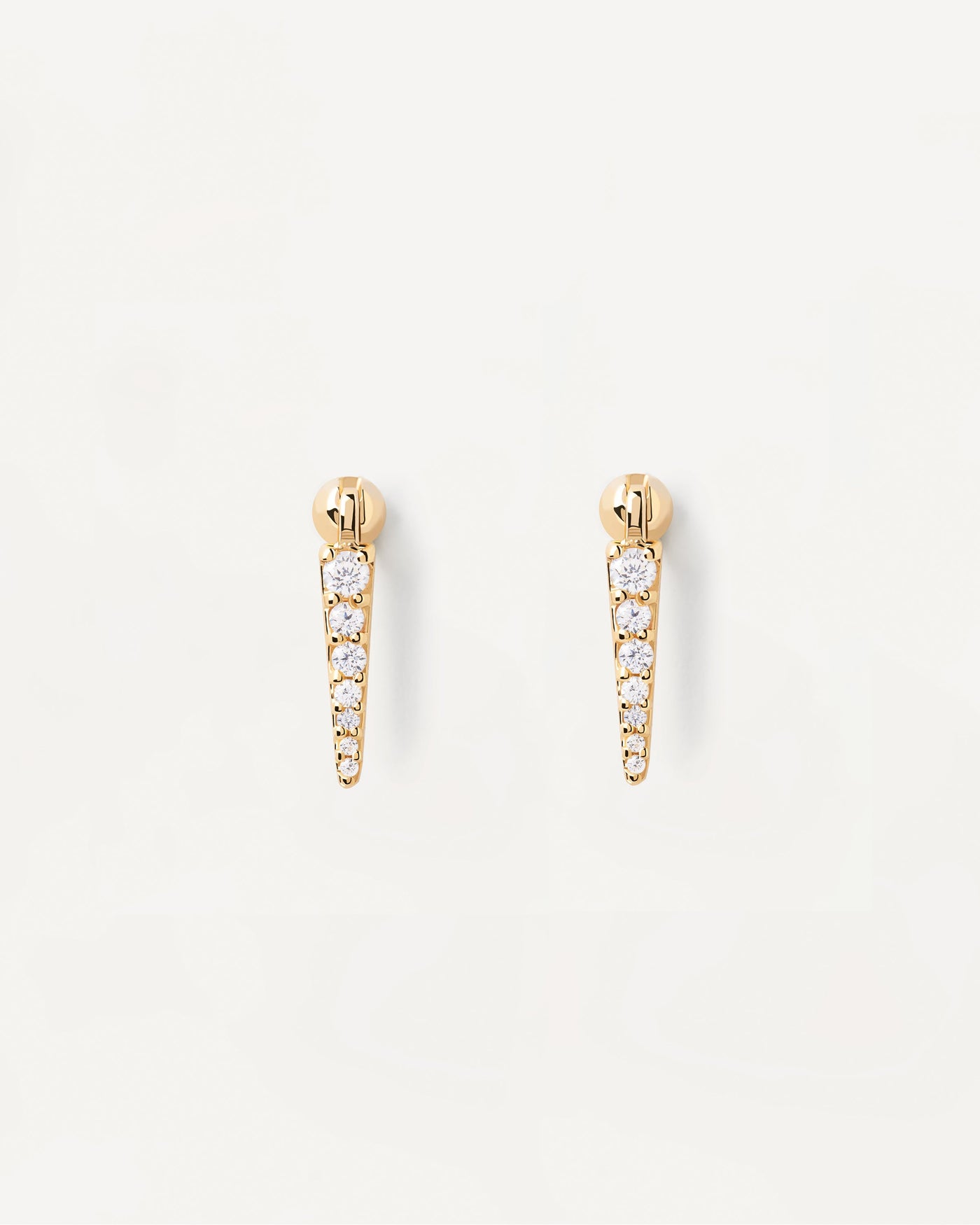 Vero Single Earring - 
  
    Sterling Silver / 18K Gold plating
  
