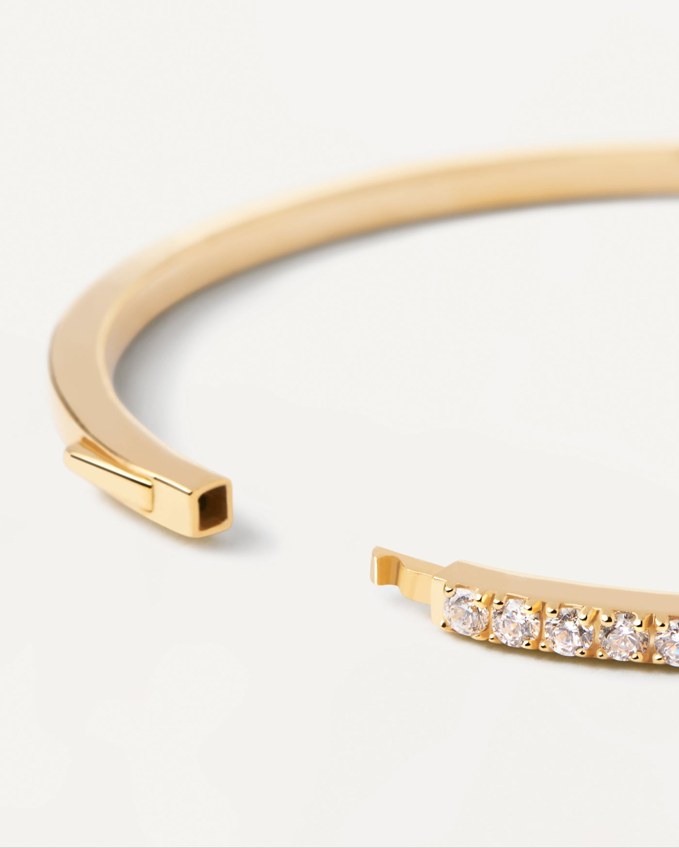 April Bangle - 
  
    Sterling Silver / 18K Gold plating
  
