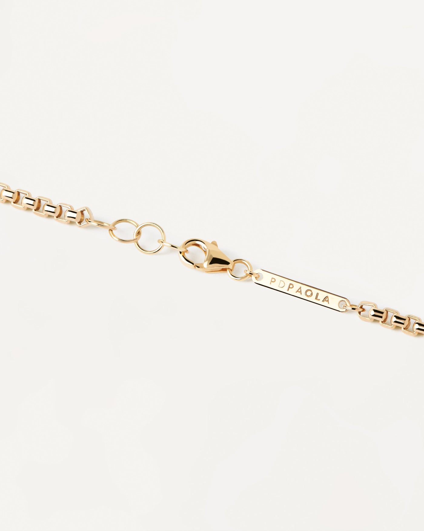 Gold Box Chain Necklace - 
  
    18K Gold
  

