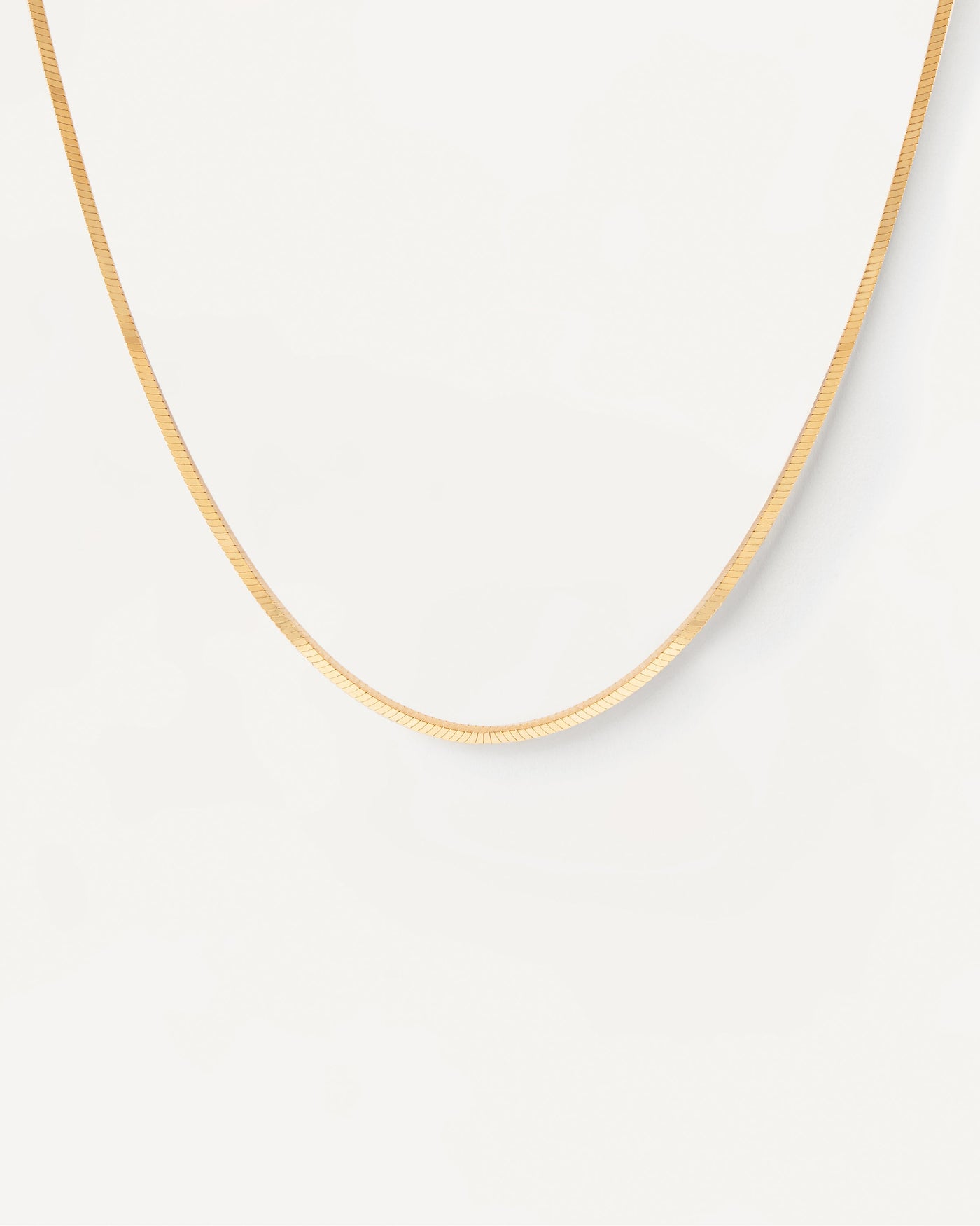Snake Halskette - 
  
    Sterling Silber / 18K Goldplattierung
  
