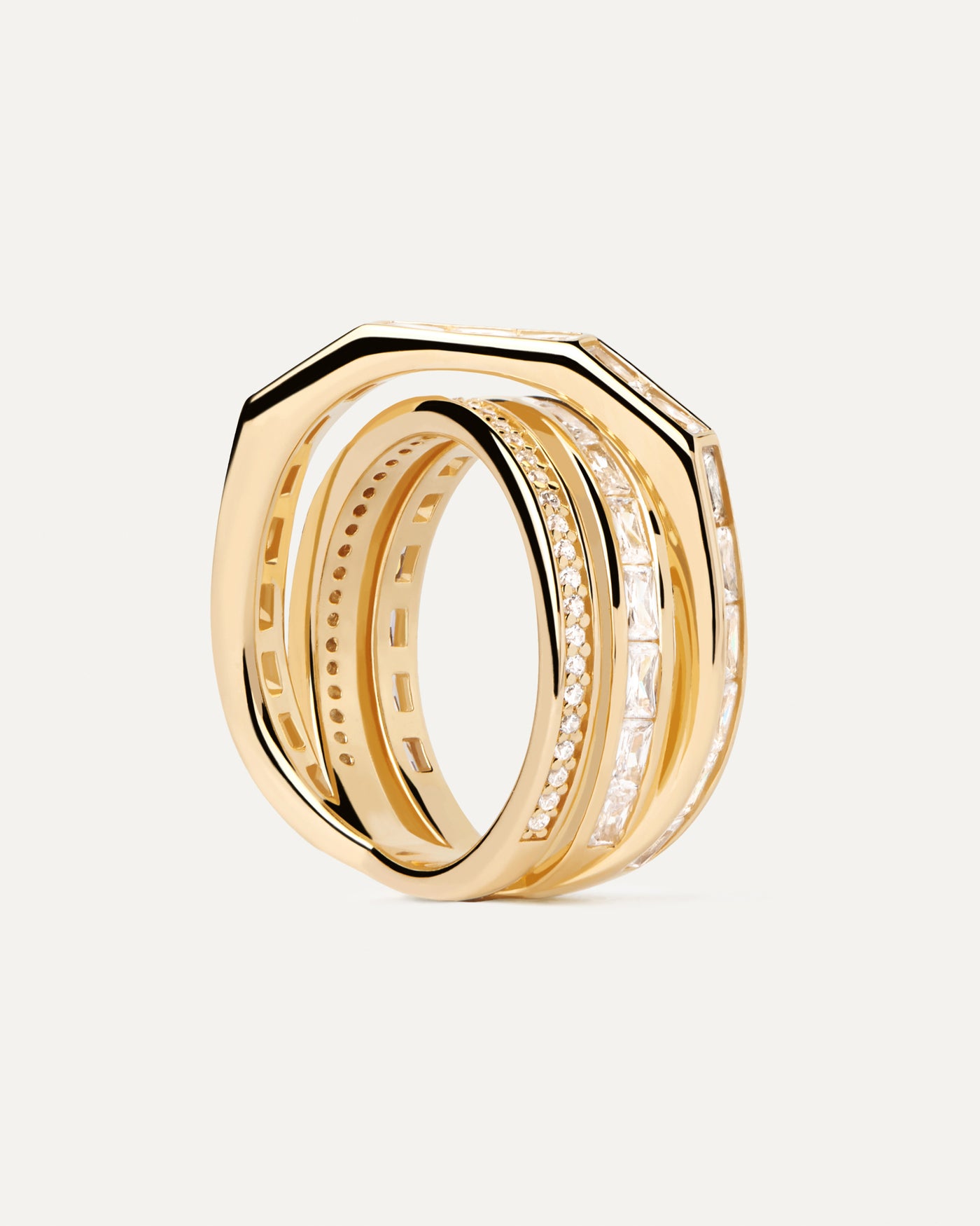 Verona Ring - 
  
    Sterling Silber / 18K Goldplattierung
  
