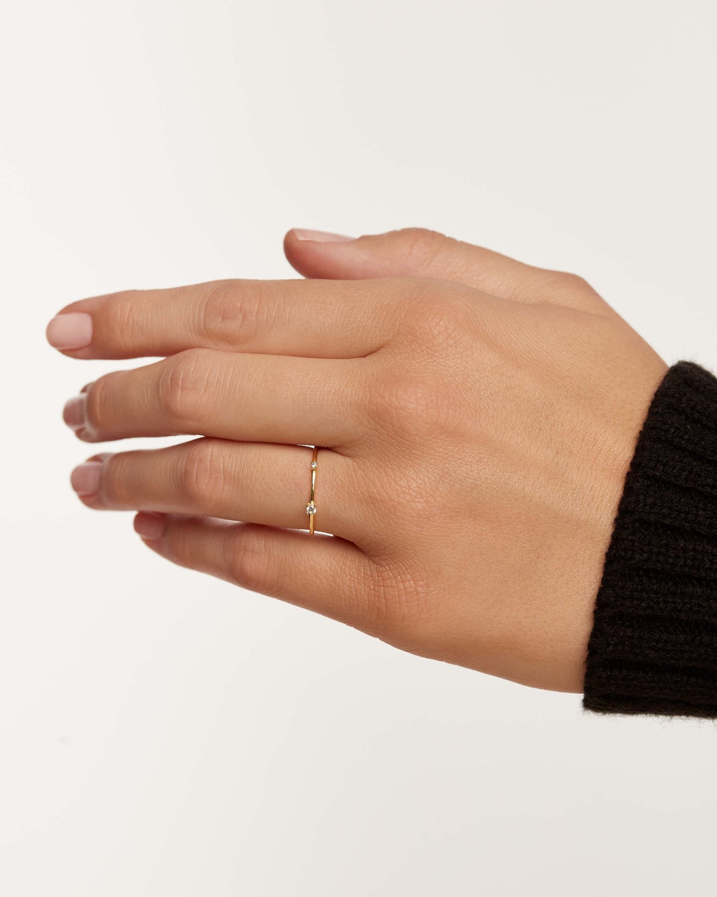 Crystal and zirconia  rings