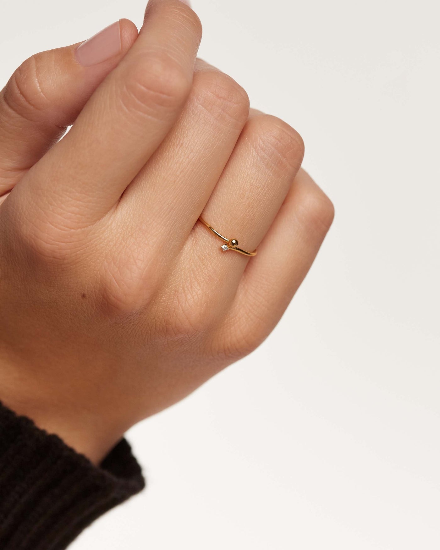 Essentia  Ring 
  
    Sterling Silber / 18K Goldplattierung
  
