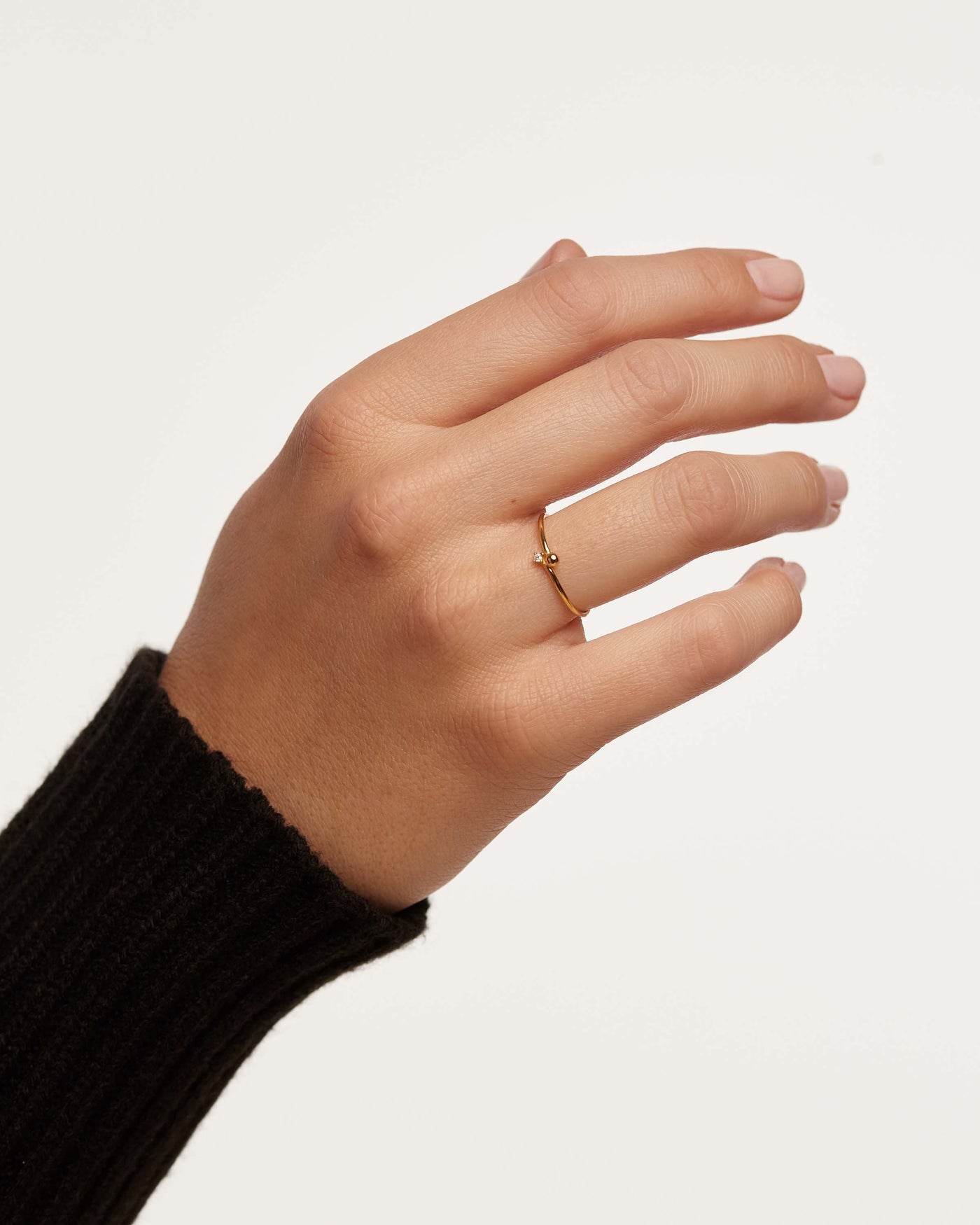 Crystal and zirconia  rings