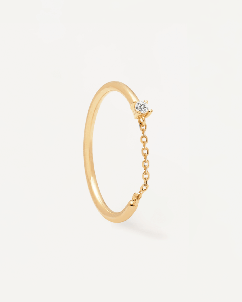 Nia Ring - 
  
    Sterling Silber / 18K Goldplattierung
  
