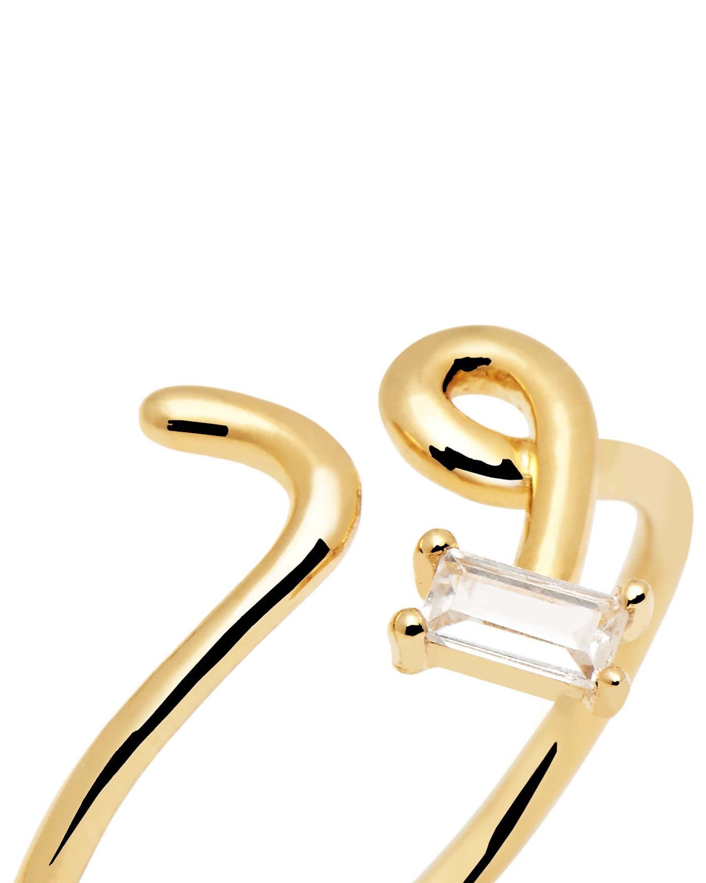 Crystal and zirconia  rings