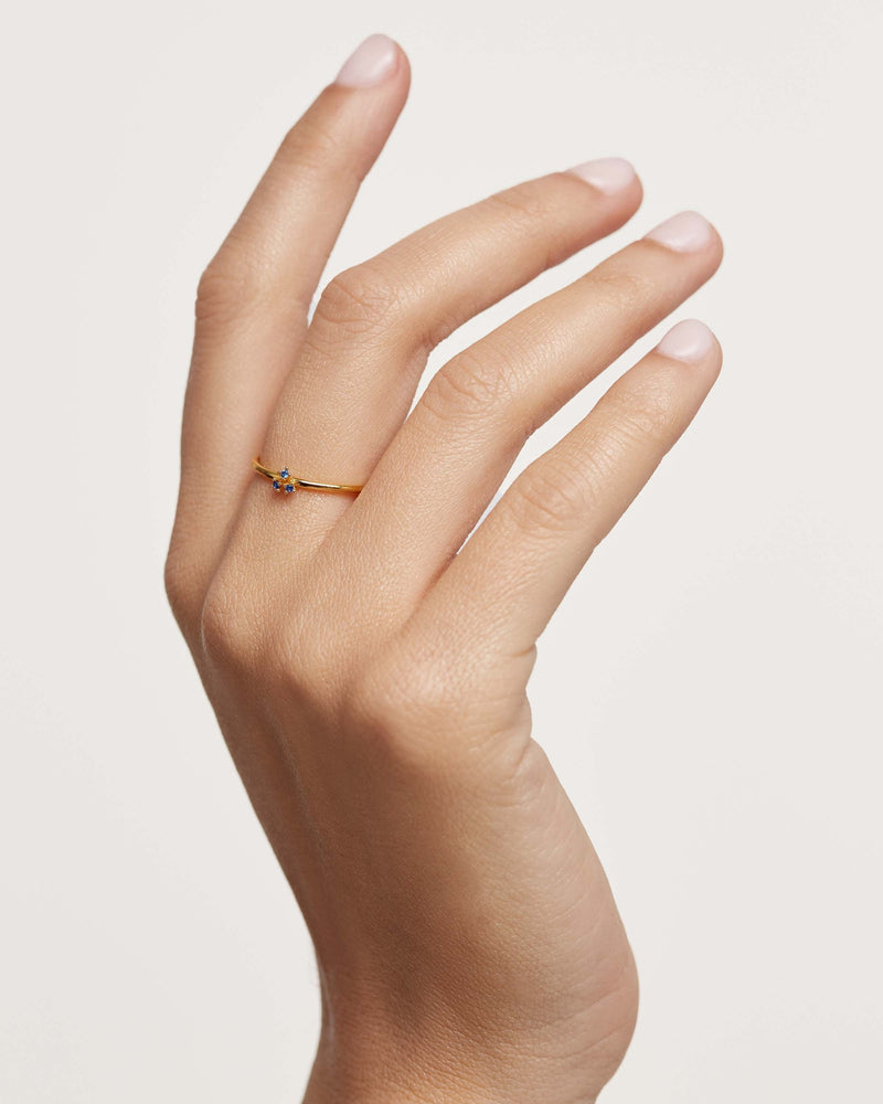 Daisy Ring - 
  
    Sterling Silver / 18K Gold plating
  
