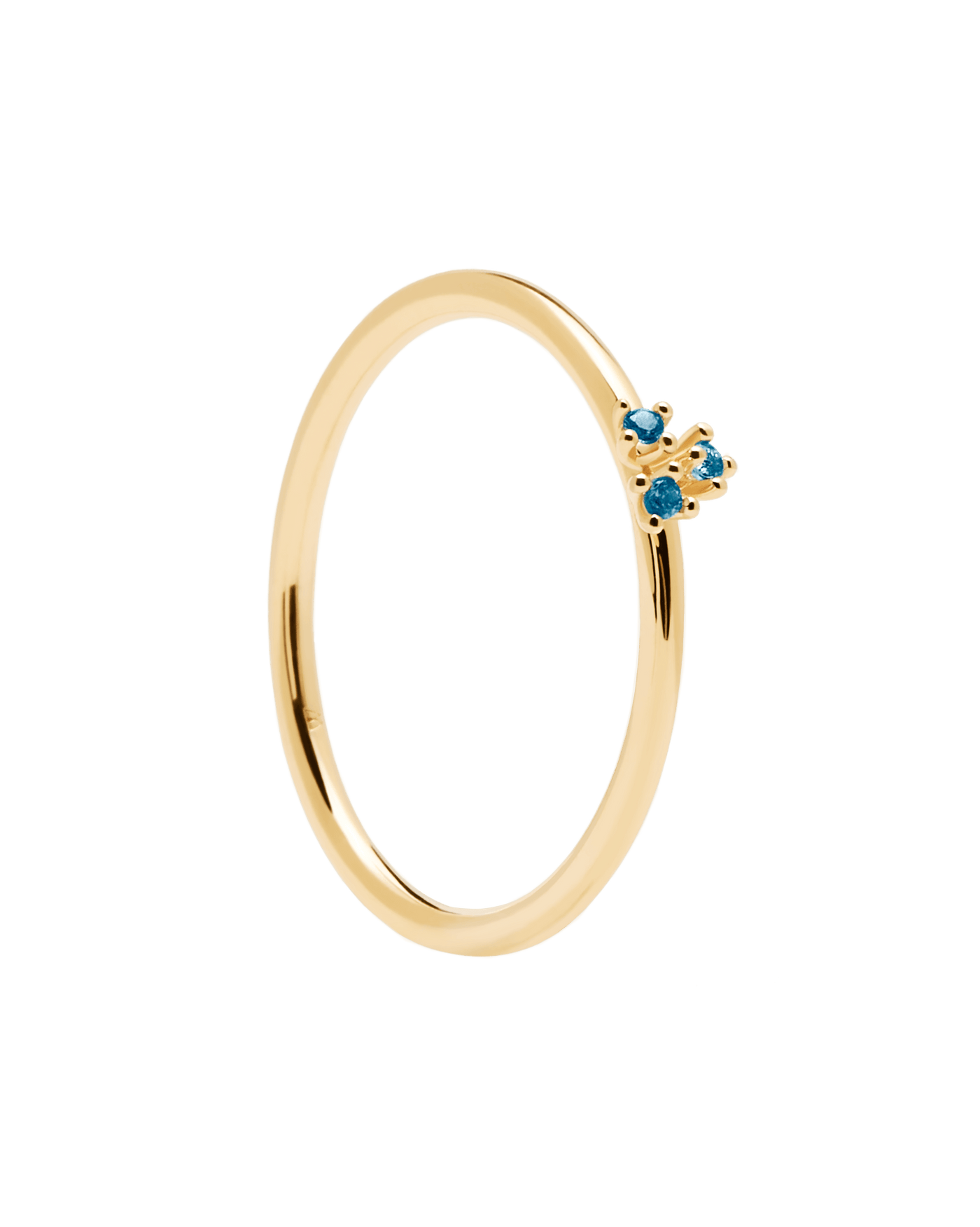 Anillo Daisy - 
  
    Plata de Ley / Baño de Oro 18K
  
