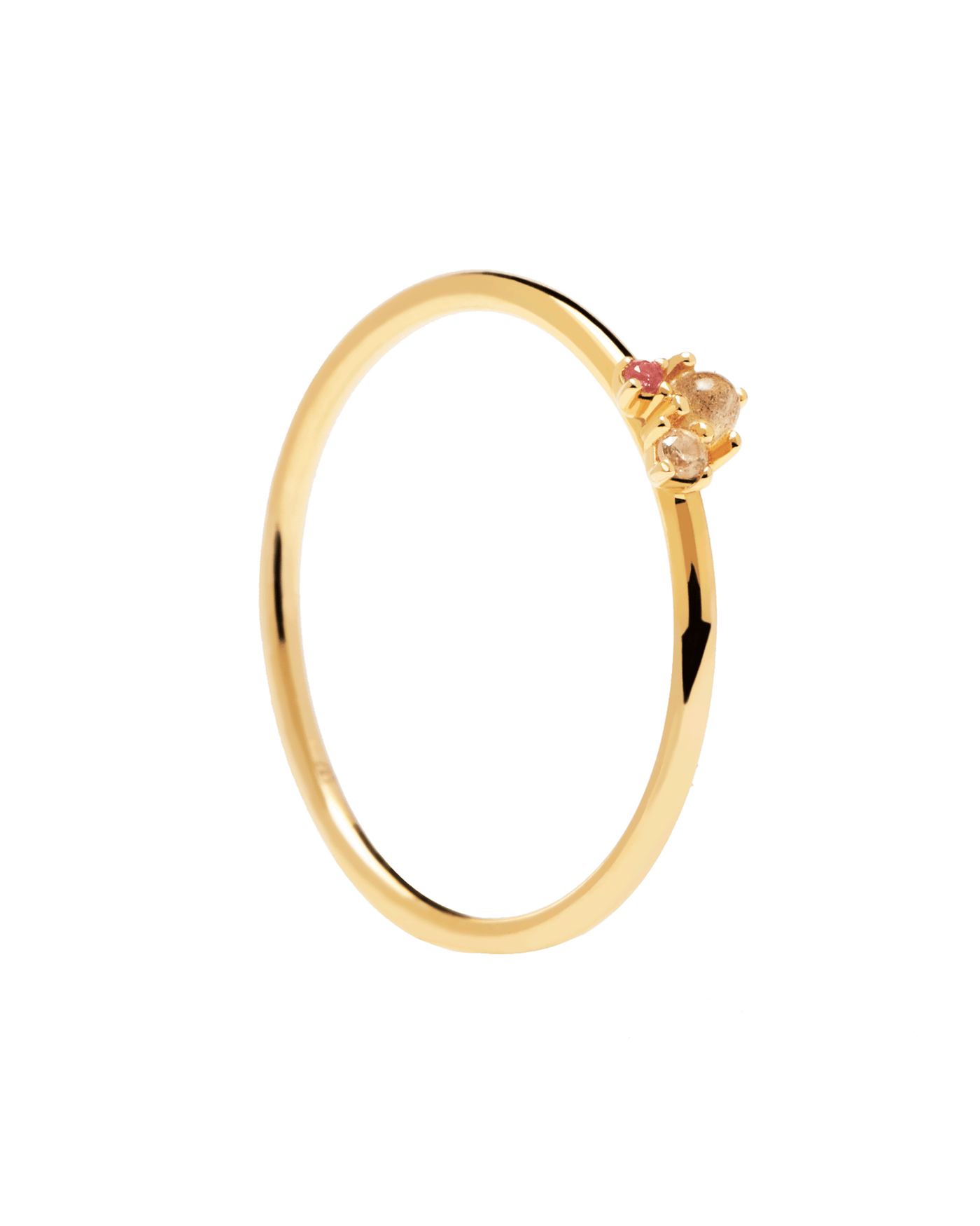 Rosé Blush Ring - 
  
    Sterling Silver / 18K Gold plating
  
