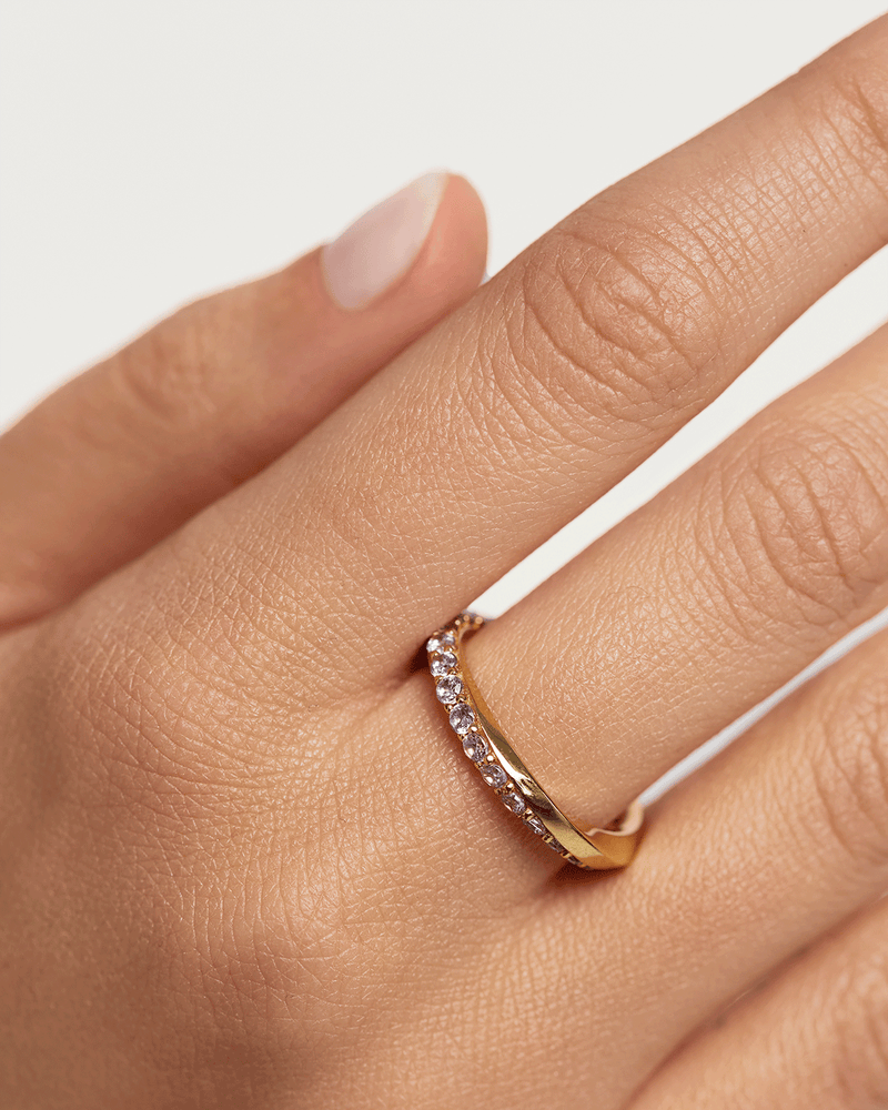Cavalier Ring - 
  
    Sterling Silver / 18K Gold plating
  
