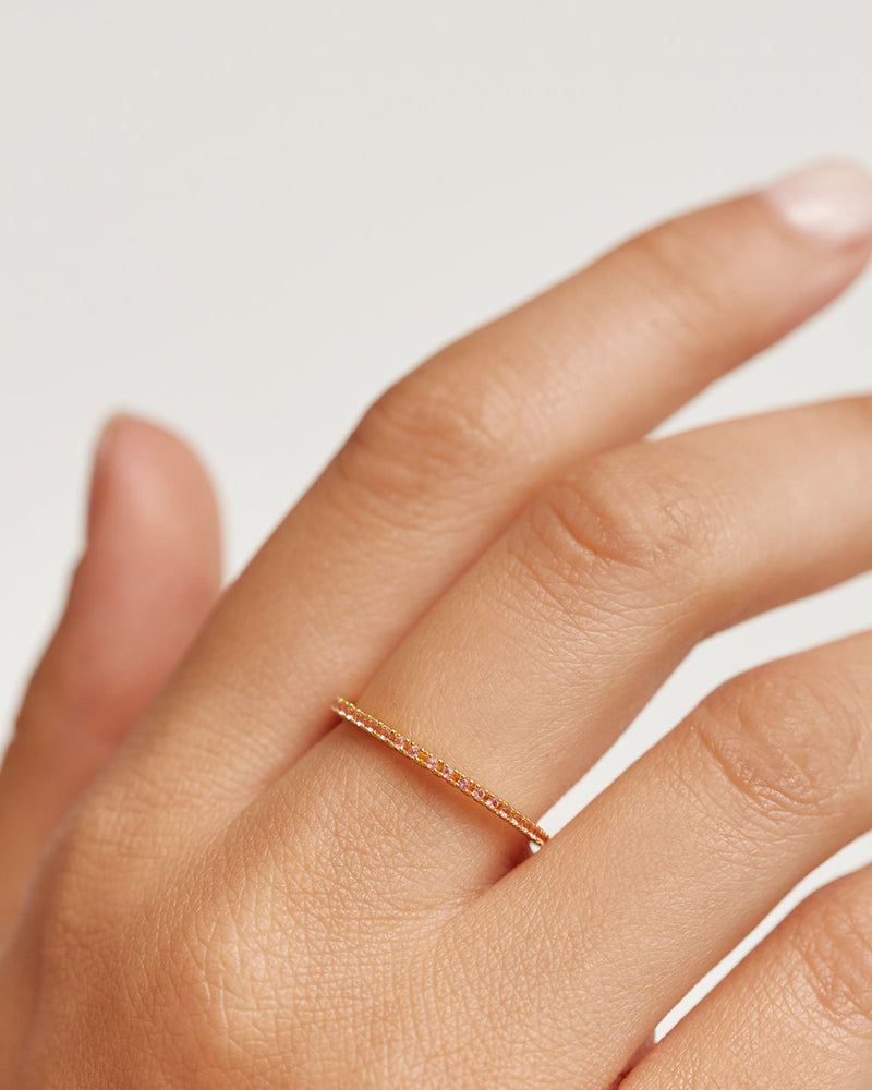 Anillo Lavender Essential - 
  
    Plata de Ley / Baño de Oro 18K
  
