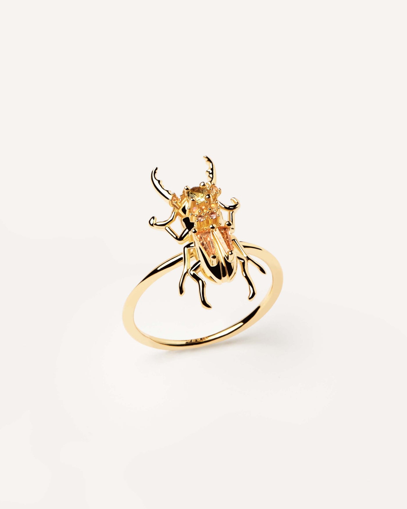 2023 Selection | Courage Beetle Gold Ring. Get the latest arrival from PDPAOLA. Place your order safely and get this Best Seller. Free Shipping over 40€