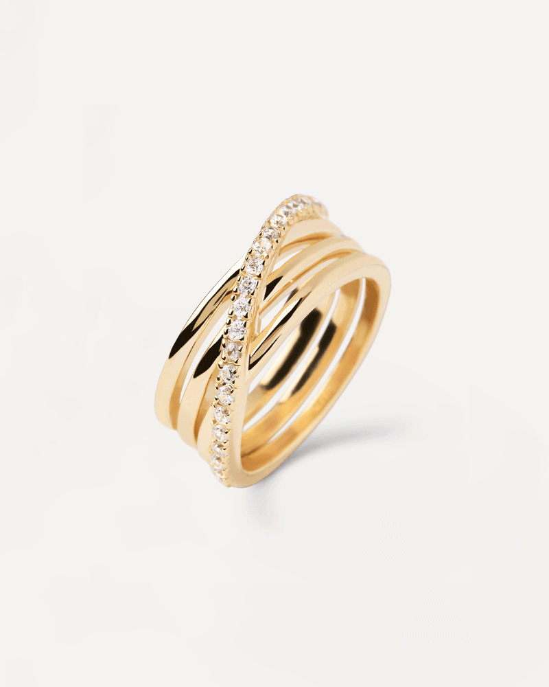 Cruise Ring - 
  
    Sterling Silver / 18K Gold plating
  

