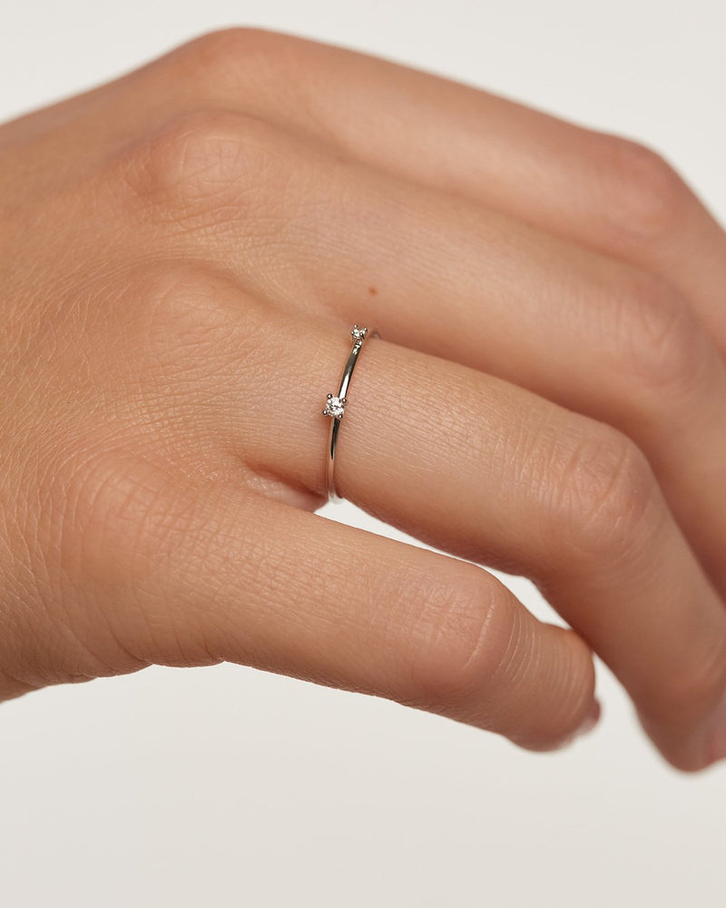 Bague en argent Kita - 
  
    Argent massif
  
