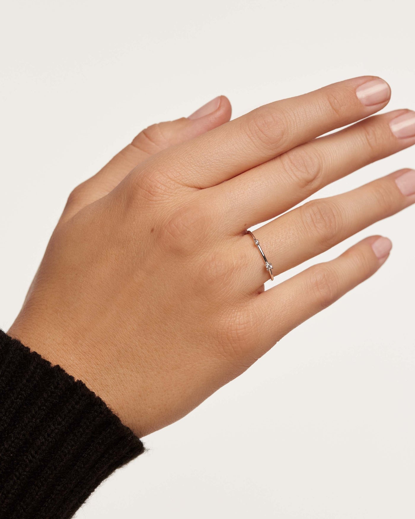Crystal and zirconia  rings