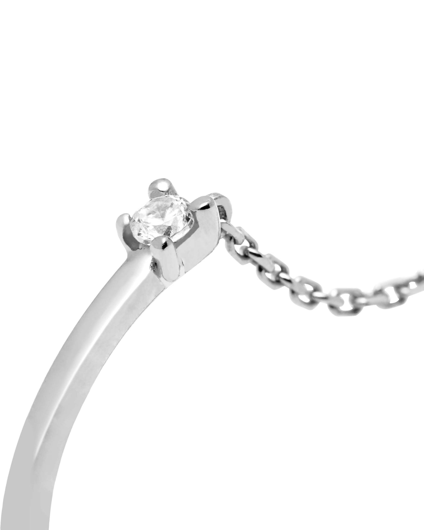 Crystal and zirconia  rings