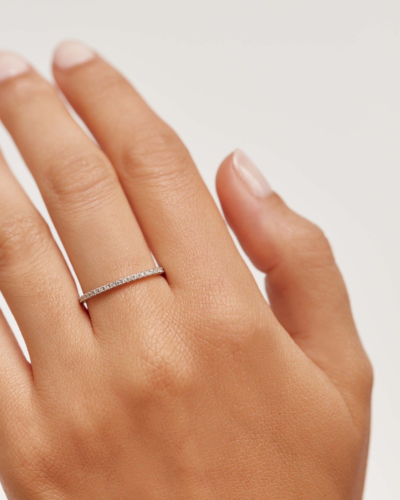 White Essential Ring Silver 
  
    Sterling Silver
  

