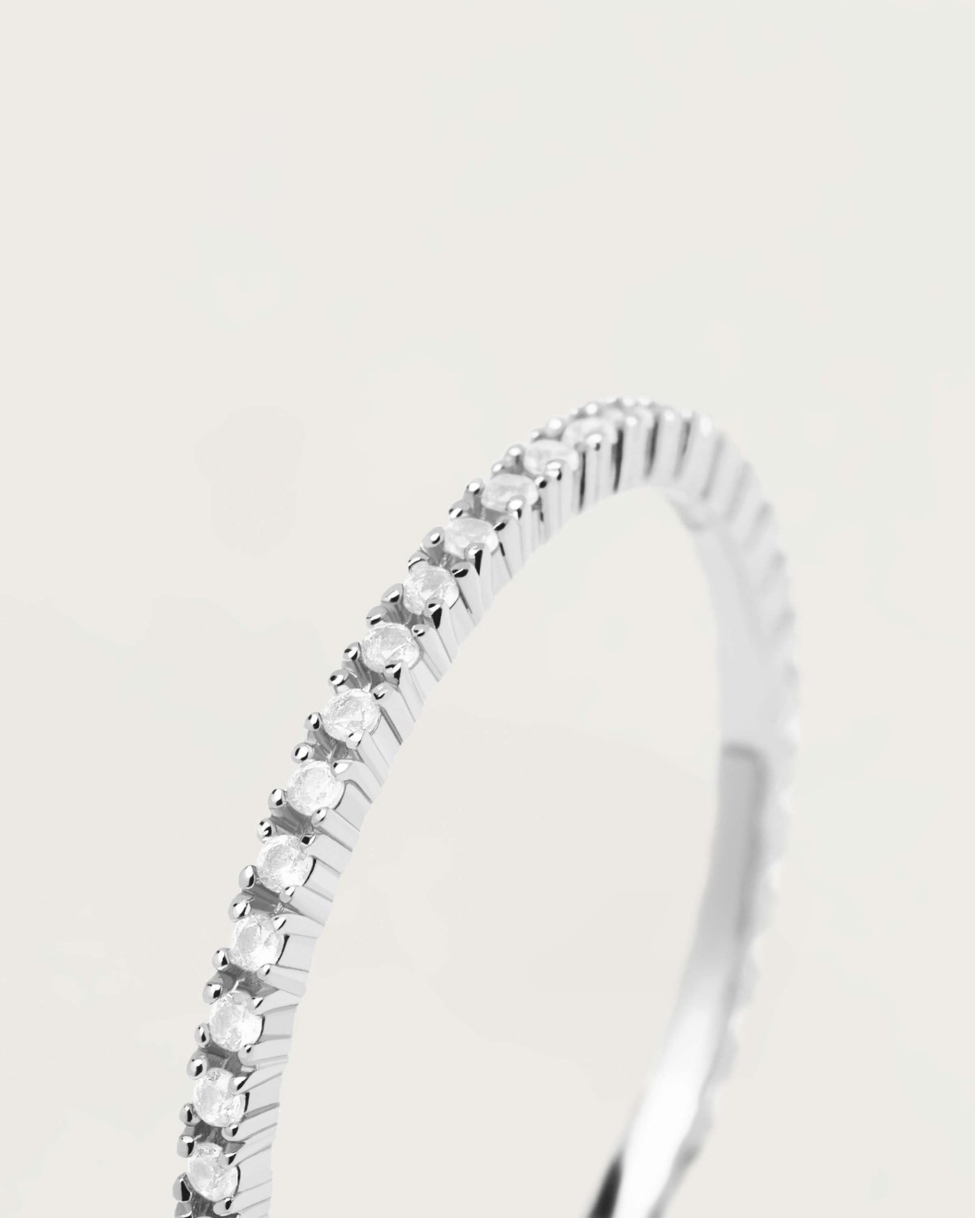 Crystal and zirconia  rings