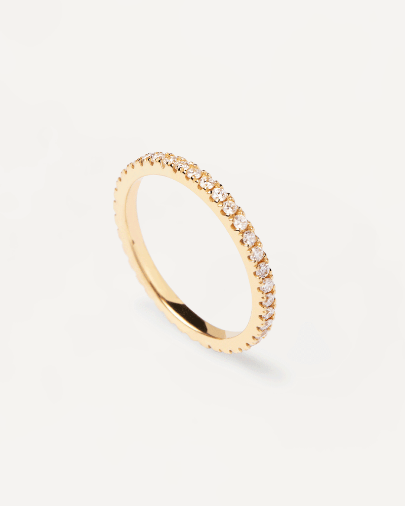 Anello in Diamanti e Oro Eternity Medium - 
  
    Oro 18K
  
