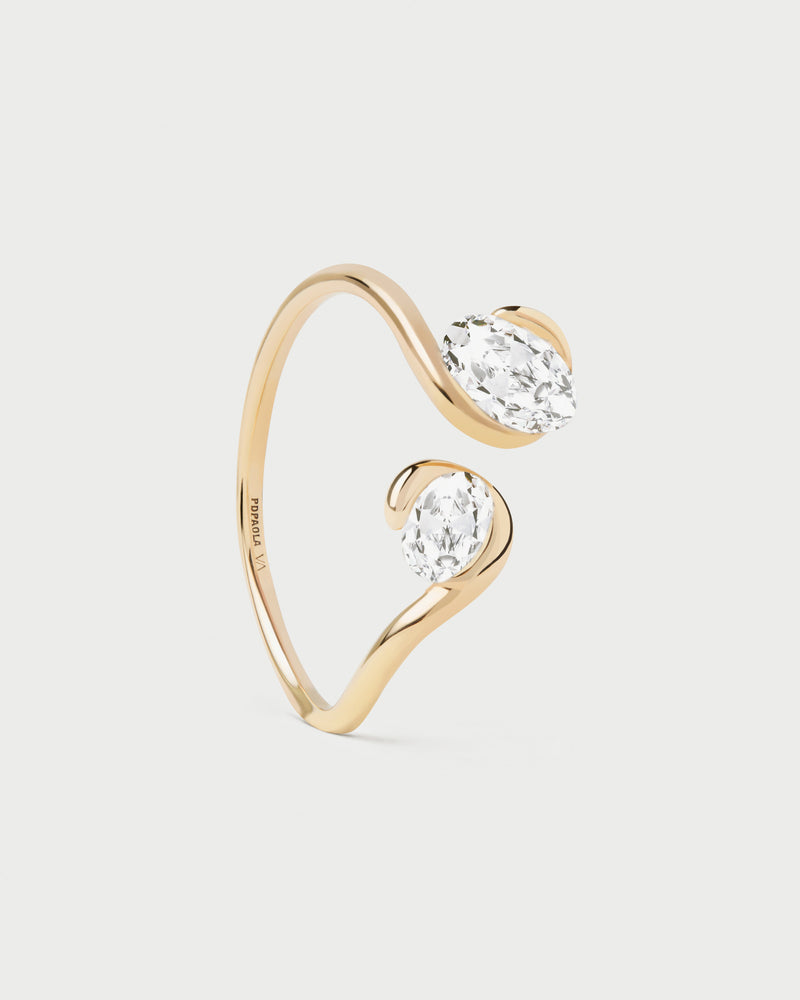 Anello in diamanti e oro Lea - 
  
    Oro 18K
  
