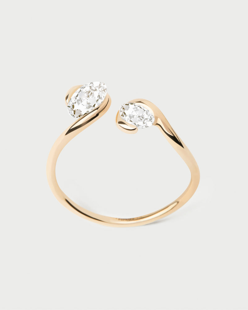 Anello in diamanti e oro Lea - 
  
    Oro 18K
  
