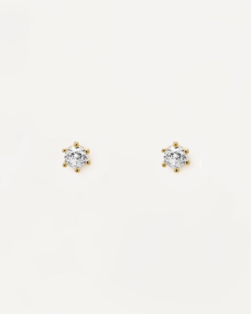 Orecchini Nora - 
  
    Argento sterling / Placcatura in Oro 18K
  
