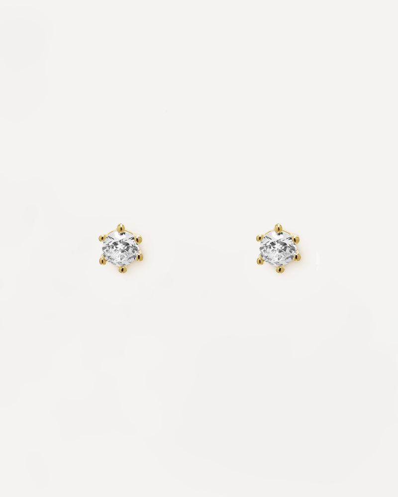 Nora earrings - 
  
    Sterling Silver / 18K Gold plating
  
