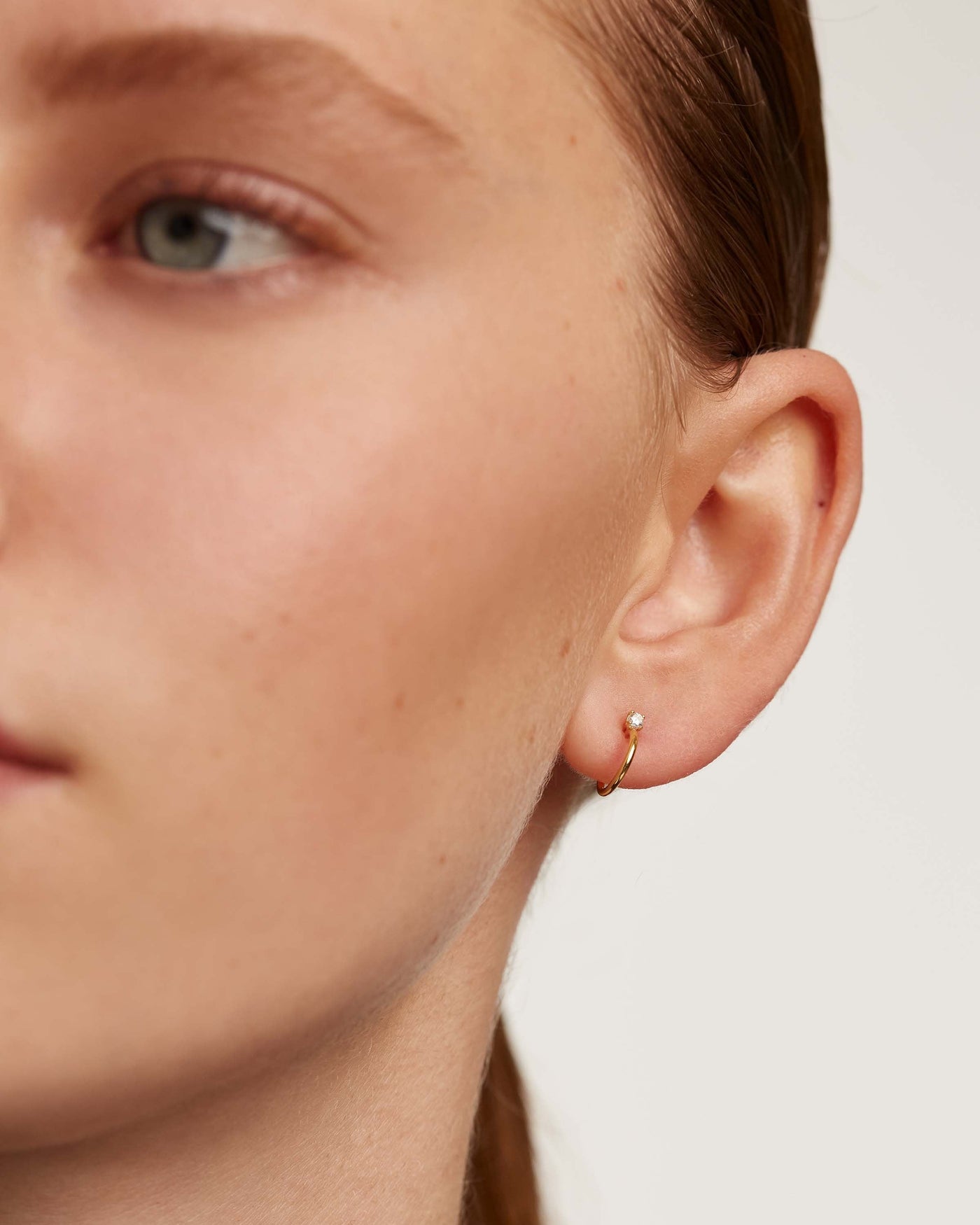 Crystal and zirconia  earrings