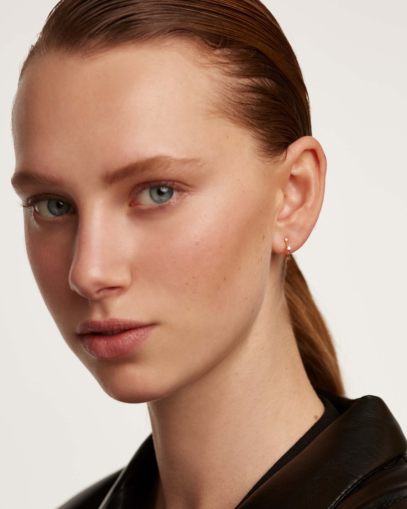 Crystal and zirconia  earrings