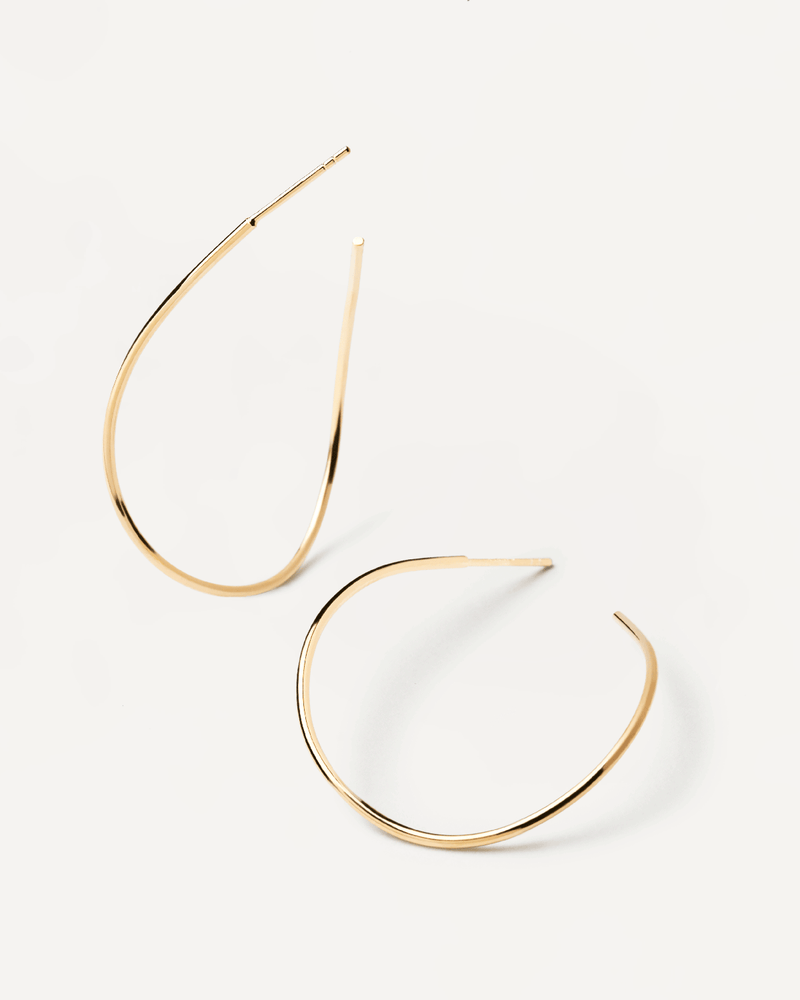 Niko Earrings - 
  
    Sterling Silver / 18K Gold plating
  
