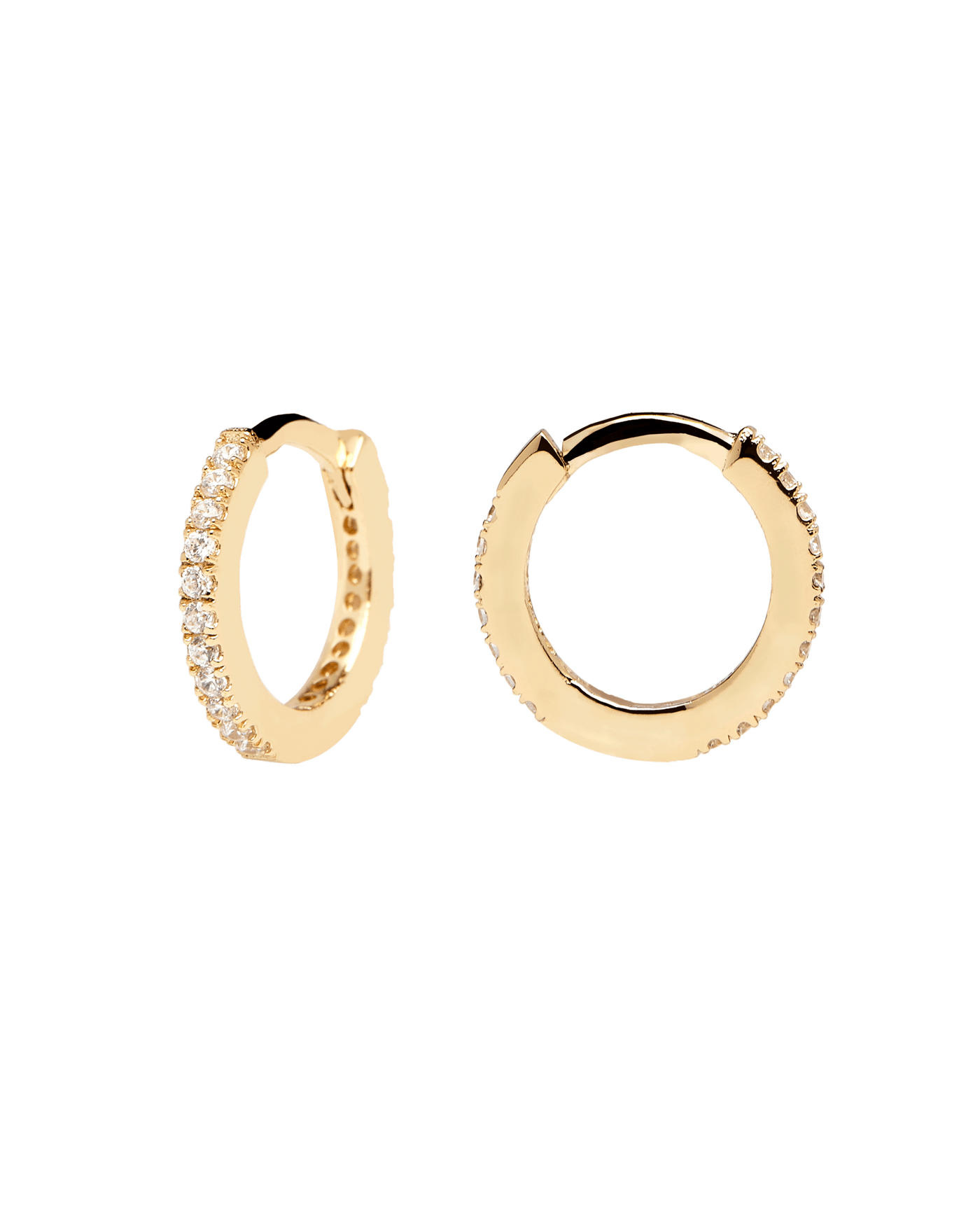 Crystal and zirconia  earrings