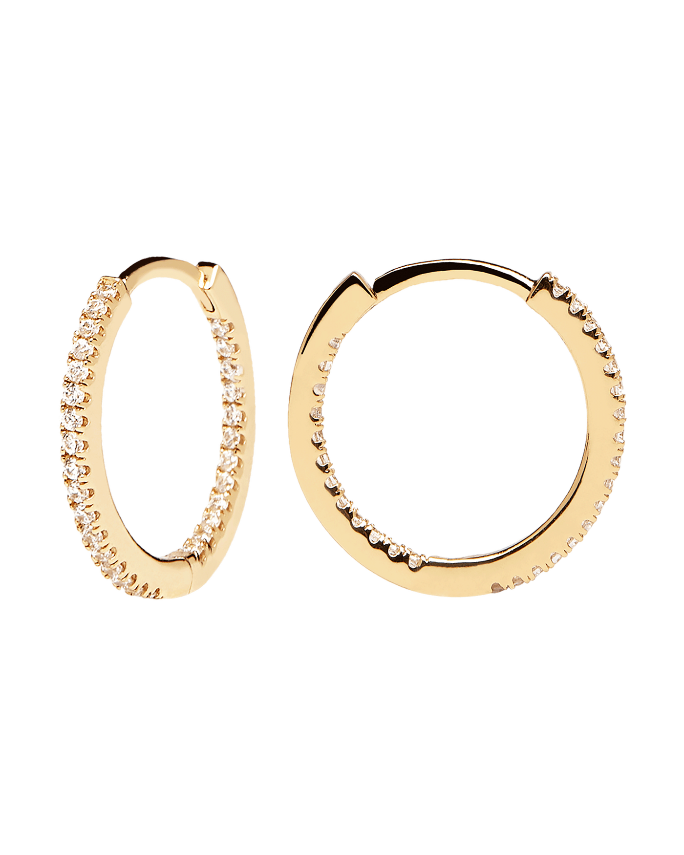 Crystal and zirconia  earrings