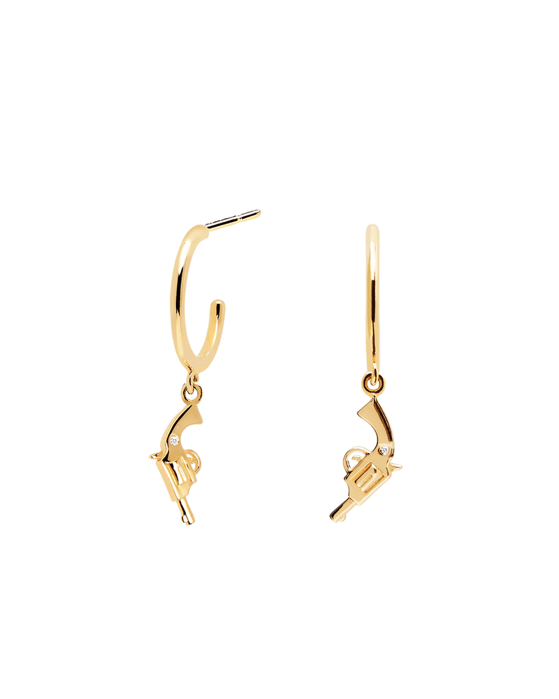 Bang Bang Earrings - 
  
    Sterling Silver / 18K Gold plating
  
