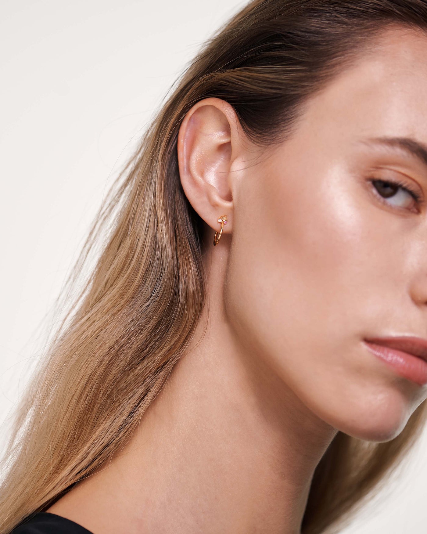 Libellule Earrings 
  
    Sterling Silver / 18K Gold plating
  
