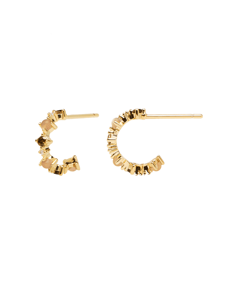 Glory Earrings - 
  
    Sterling Silver / 18K Gold plating
  
